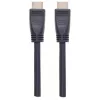 Manhattan HDMI 4K@60Hz kabelis ar Ethernet – CL3 novērtējums, 8m, piemērots lietošanai sienās, visiem 4K un 1080p/HD lietojumiem – jauniniet tagad vai sagatavojieties nākotnei, vīrišķais–vīrišķais, melns, Ultra HD 4k x 2k, mūža garantija, augstākās klases lielātruma