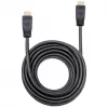 Manhattan HDMI 4K@60Hz kabelis ar Ethernet – CL3 novērtējums, 8m, piemērots lietošanai sienās, visiem 4K un 1080p/HD lietojumiem – jauniniet tagad vai sagatavojieties nākotnei, vīrišķais–vīrišķais, melns, Ultra HD 4k x 2k, mūža garantija, augstākās klases lielātruma