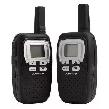 Olympia PMR 1208 divvirzienu radio 8 kanāli 446 MHz melns