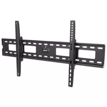 Manhattan sienas stiprinājums televizoriem un monitoriem (noliecams), ekrāniem no 37 collām līdz 75 collām, VESA saderība: visi no 200x200 mm līdz 800x400 mm – pārbaudiet četru montāžas caurumu izmērus ekrāna aizmugurē, lai pārliecinātos par piemērotību, maks. 75 kg, melns, kronšteins
