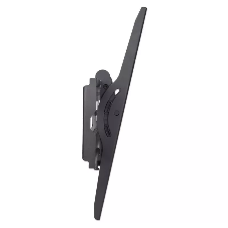Manhattan sienas stiprinājums televizoriem un monitoriem (noliecams), ekrāniem no 37 collām līdz 75 collām, VESA saderība: visi no 200x200 mm līdz 800x400 mm – pārbaudiet četru montāžas caurumu izmērus ekrāna aizmugurē, lai pārliecinātos par piemērotību, maks. 75 kg, melns, kronšteins