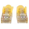 Intellinet tīkla kabelis, Cat6, 5m, dzeltens, CCA, U/UTP, PVC, RJ45, zelta pārklājuma kontakti, bez aizķeršanās, ar aizsarguzmavu, mūža garantija
