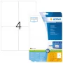 Pašlīmējošās printera etiķetes HERMA Labels Premium A4 105x148 mm
