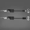 Lindy 60m USB 1.1 Cat.6 paplašinātājs Basic, tīkla raidītājs un uztvērējs, 60 m, 12 Mbit/s, Cat5e, Cat6, melns, plastmasa