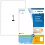 Adrešu uzlīmes Premium HERMA A4 199.6x289.1 mm, balts papīrs, matētas, 100 gab.