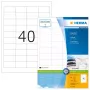 Pašlīmējošā printera uzlīme HERMA Labels Premium A4 48.5x25.4 mm