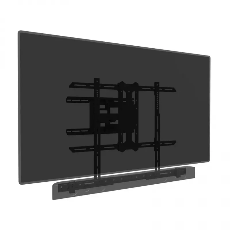 Multibrackets M Universāls skaņas paneļa stiprinājums 55–110 collas Melns 10 kg