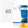 Pašlīmējošas printera etiķetes HERMA 5116 A4 49x10 mm 1500 gab.