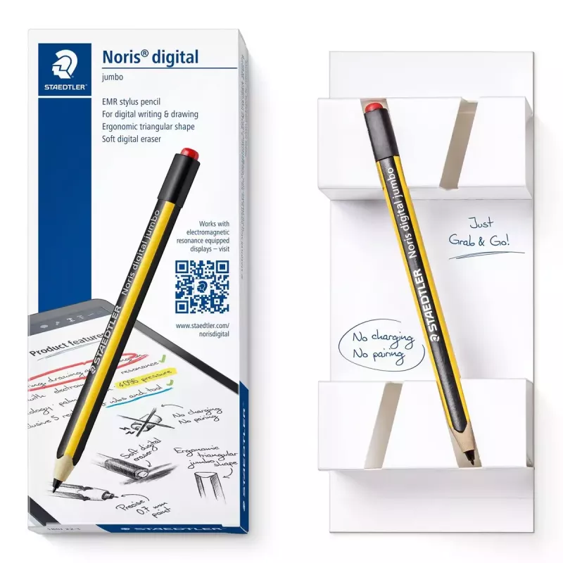 Stylus pildspalva Staedtler 180J 22-1 melna dzeltena
