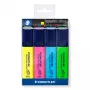 Marker Staedtler Textsurfer classic 364 Slīpais uzgalis Zils Zaļš Rozā Dzeltens