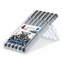 Fineliner Staedtler 308 SB6P Melns 6 gab.