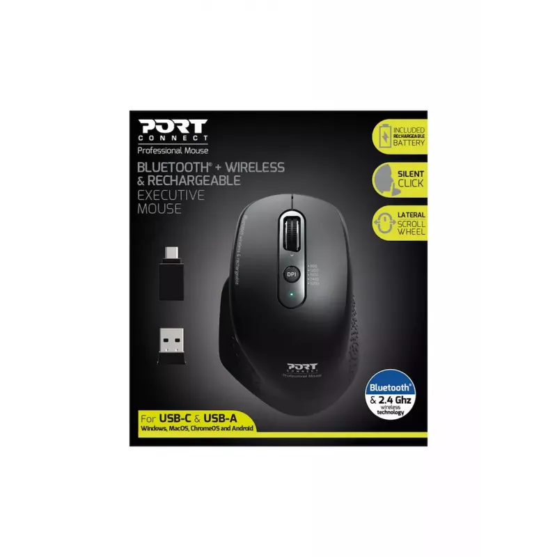 Port Designs 900716 RF Wireless + Bluetooth pele