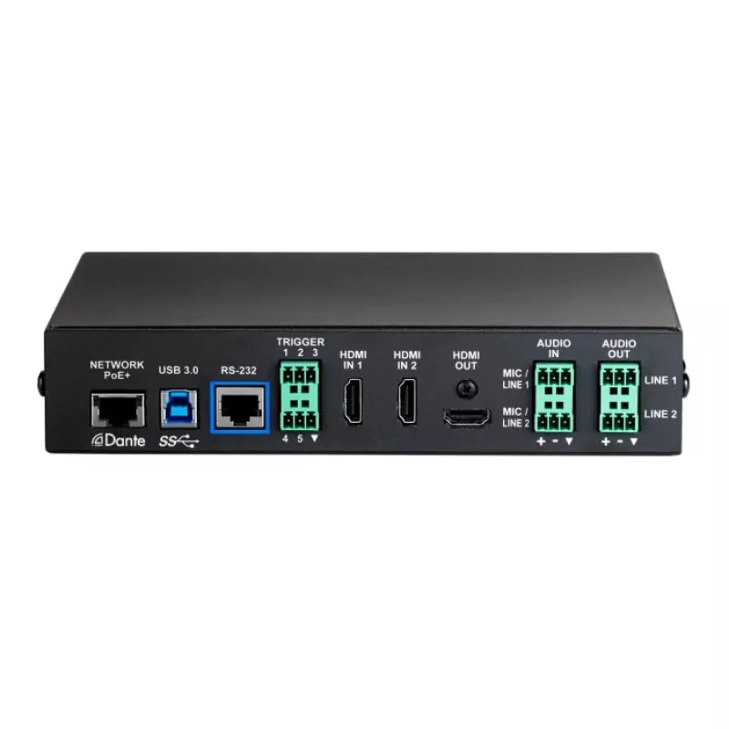 Vaddio AV Bridge 2x1, 1920 x 1080 pikseļi, 60 kadri/s, melns, 0 - 40 °C, 20 - 80%, 480.8 mm
