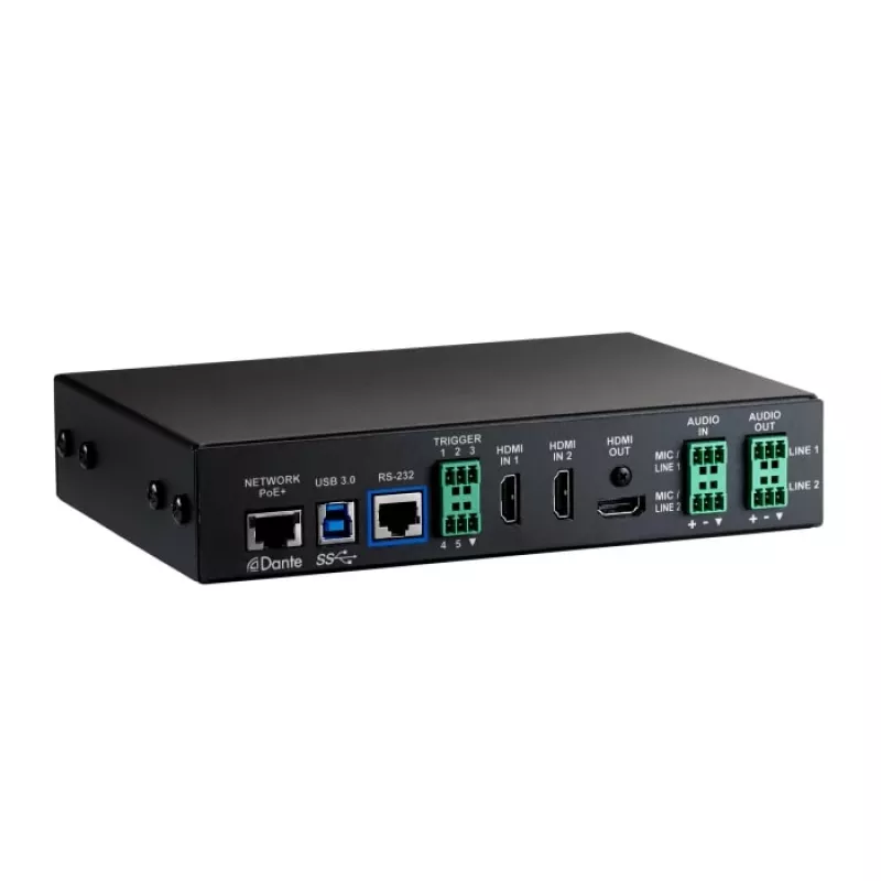 Vaddio AV Bridge 2x1, 1920 x 1080 pikseļi, 60 kadri/s, melns, 0 - 40 °C, 20 - 80%, 480.8 mm