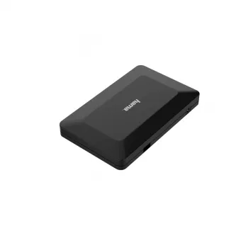 Hama 00200122 saskarnes centrmezgls USB 2.0 480 Mbit/s Melns