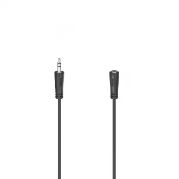 Hama 00205121 audio kabelis 5 m 3,5 mm Melns