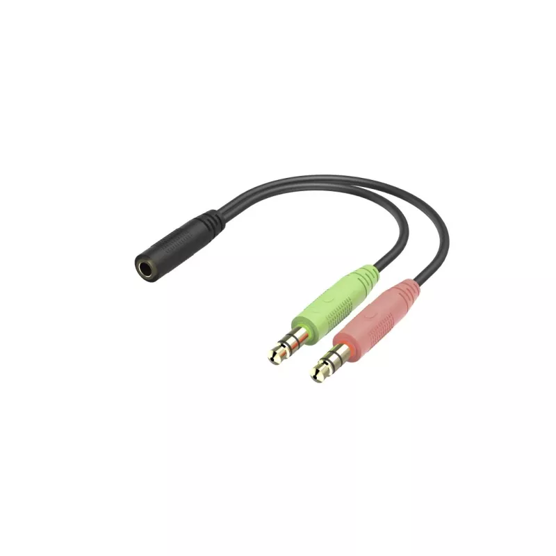 Hama HS-P100 V2 austiņas Vadu Galvas saite Birojs/Zvanu centrs Melns, Sudrabs