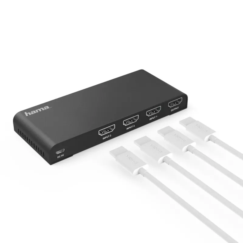 Hama 00121770 video pārslēgs HDMI