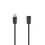 Hama 00200619 USB kabelis USB 2.0 1.5 m USB A Melns
