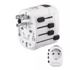Hama World Travel Pro strāvas spraudņu adapteris Universāls Balts
