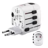 Hama World Travel Pro strāvas spraudņu adapteris Universāls Balts