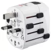 Hama World Travel Pro strāvas spraudņu adapteris Universāls Balts