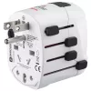 Hama World Travel Pro strāvas spraudņu adapteris Universāls Balts
