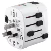 Hama World Travel Pro strāvas spraudņu adapteris Universāls Balts