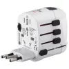 Hama World Travel Pro strāvas spraudņu adapteris Universāls Balts
