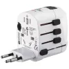 Hama World Travel Pro strāvas spraudņu adapteris Universāls Balts