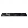 Satechi X3 pilnizmēra (100%) Bluetooth tastatūra QWERTY angļu — melna/pelēka