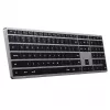 Satechi X3 pilnizmēra (100%) Bluetooth tastatūra QWERTY angļu — melna/pelēka