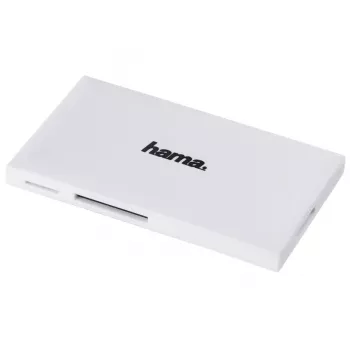Hama USB 3.0 vairāku karšu lasītājs, SD/microSD/CF/MS, balts