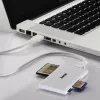 Hama USB 3.0 vairāku karšu lasītājs, SD/microSD/CF/MS, balts