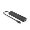 Hama 00200144 saskarnes centrmezgls USB 3.2 Gen 1 (3.1 Gen 1) Type-C 5000 Mbit/s melns