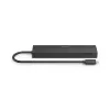 Hama 00200144 saskarnes centrmezgls USB 3.2 Gen 1 (3.1 Gen 1) Type-C 5000 Mbit/s melns