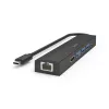 Hama 00200144 saskarnes centrmezgls USB 3.2 Gen 1 (3.1 Gen 1) Type-C 5000 Mbit/s melns