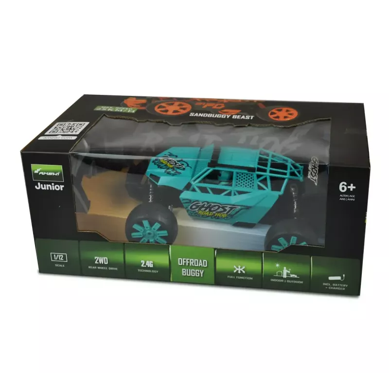 Buggy Amewi Ghost Electric engine 1:12 bērniem no 6 gadu vecuma