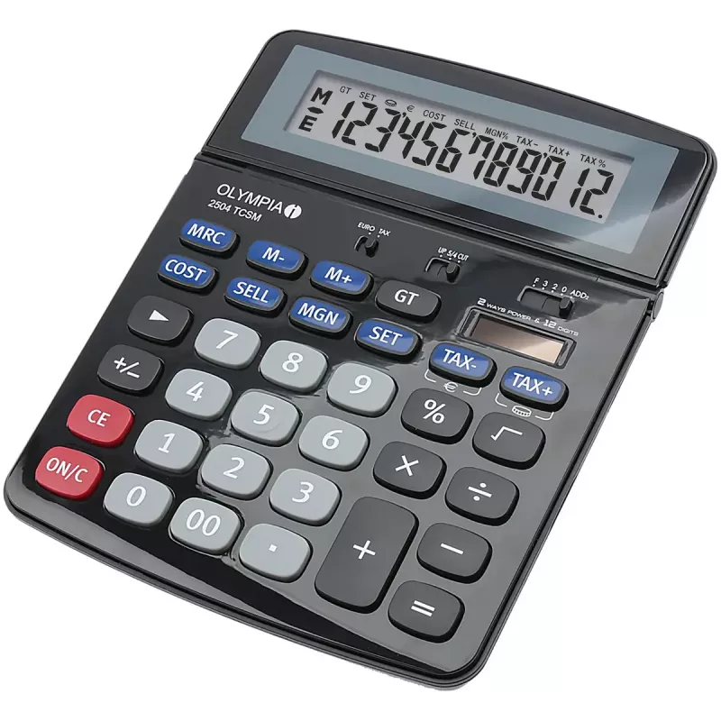 Finanšu kalkulators Olympia 2504 galda