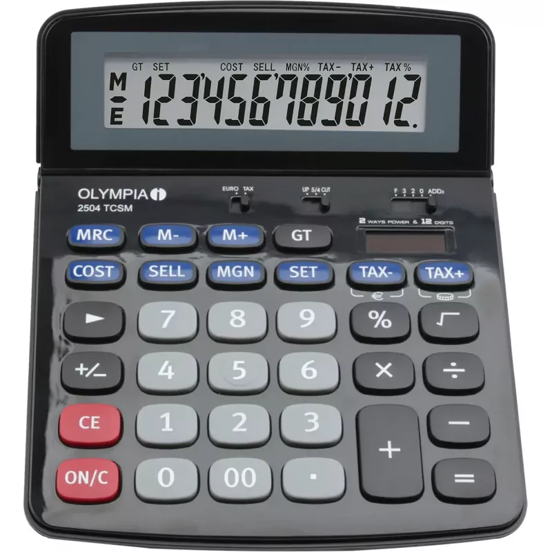 Finanšu kalkulators Olympia 2504 galda