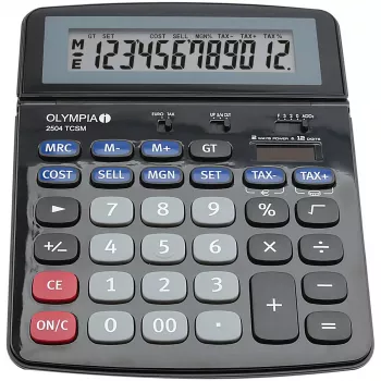 Finanšu kalkulators Olympia 2504 galda