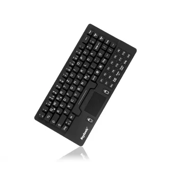 KeySonic KSK-5031IN (DE) tastatūra Universāla USB QWERTZ Vācu Melna