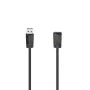 Hama 00200628 USB kabelis 1,5 m USB A melns
