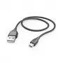 Hama 00201586 USB kabelis USB 2.0 1,5 m Micro-USB A USB A Melns
