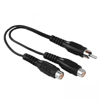 Hama 00205183 audio kabelis RCA 2 x RCA melns