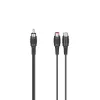 Hama 00205183 audio kabelis RCA 2 x RCA melns