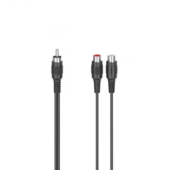 Hama 00205183 audio kabelis RCA 2 x RCA melns
