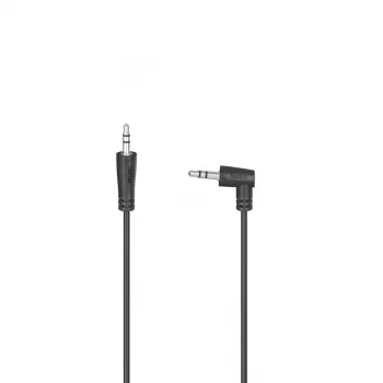 Audio kabelis Hama 00205286 1,5 m 3,5 mm tēviņš uz tēviņš melns