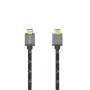 Hama 00205238 HDMI kabelis 1 m HDMI Type A (Standard) melns, pelēks
