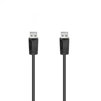 Hama 00200601 USB kabelis USB 2.0 1,5 m USB A Melns